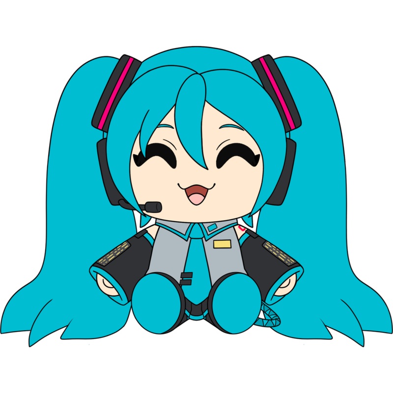 Hatsune Miku Plush (9in)