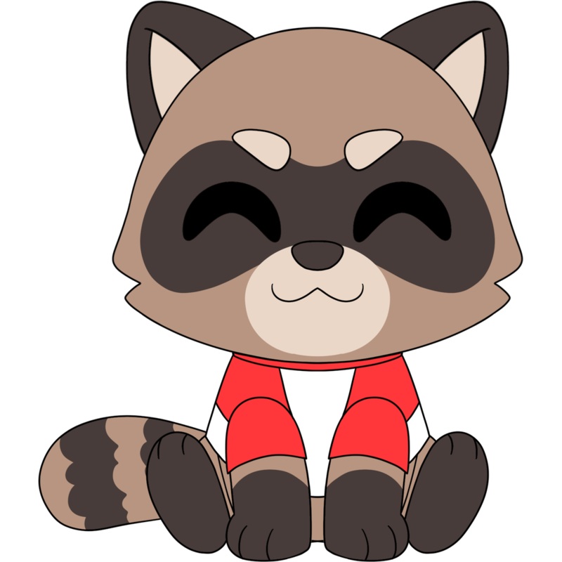 Raccooninnit Plush (9in)