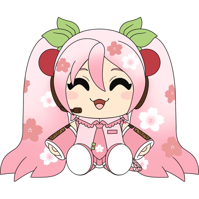 Sakura Miku Plush (9in)