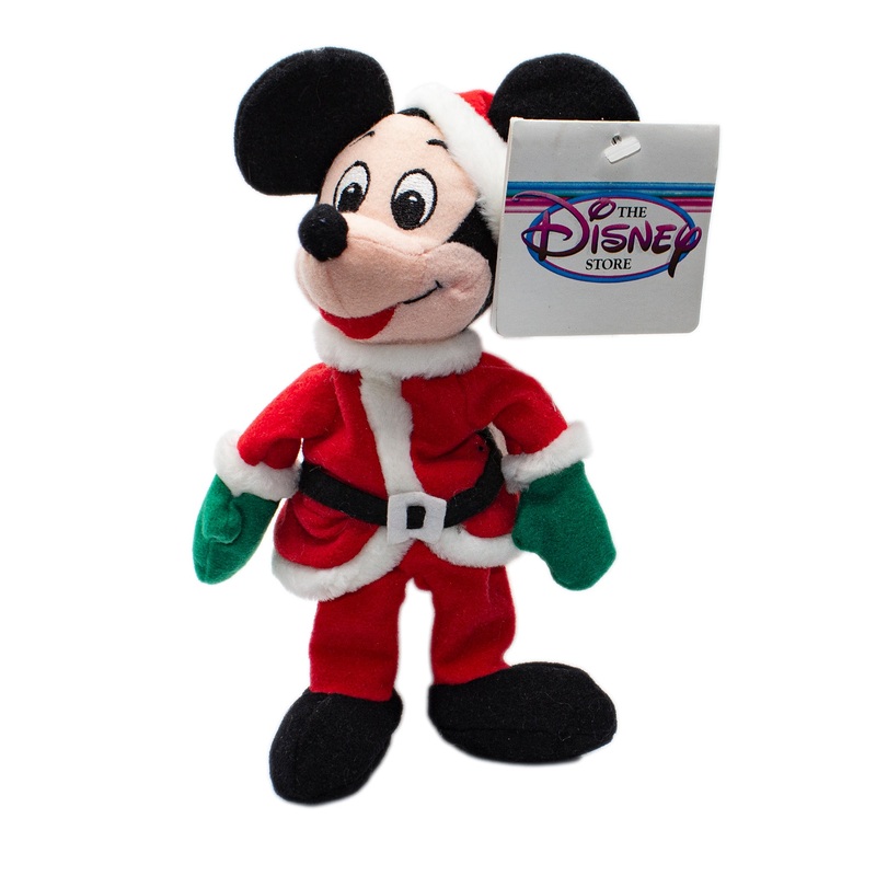 Disney Plush: Mickey Mouse as Santa Claus