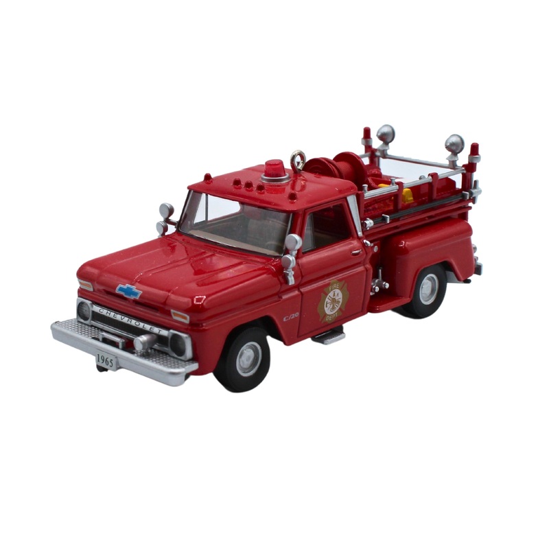 Hallmark Ornament: 2009 1965 Chevrolet Fire Engine | QX8612