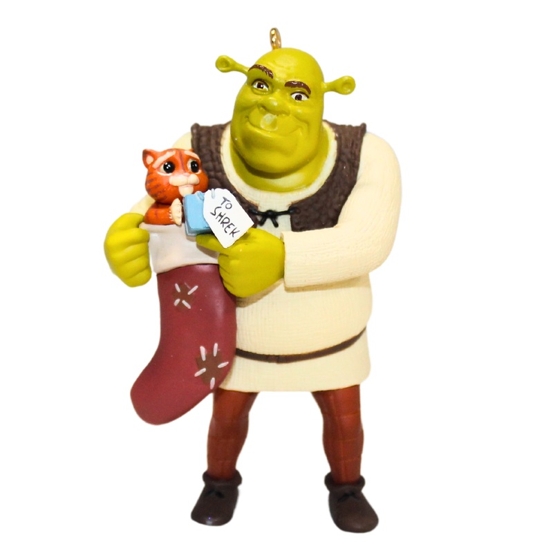Hallmark Ornament: 2010 Shrek's Purr-fect Friend | QXI2326 | Shrek
