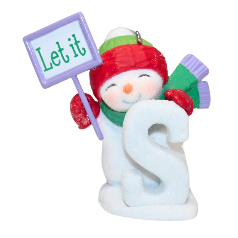 Hallmark Ornament: 2013 "S" is for Snow! | QRP5925