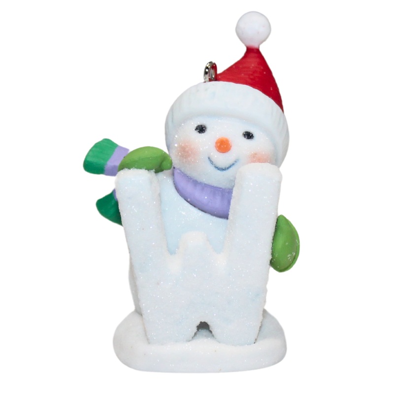 Hallmark Ornament: 2013 "W" is for Welcome, Wonder! | QRP5942