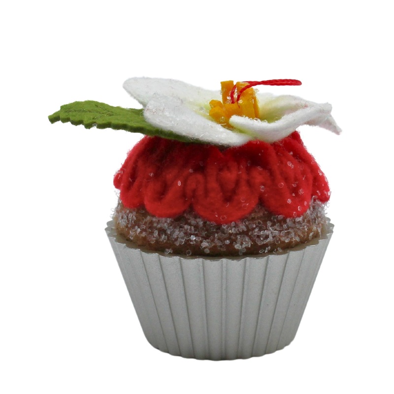 Hallmark Ornament: 2017 Candied Christmas Rose | QX9422