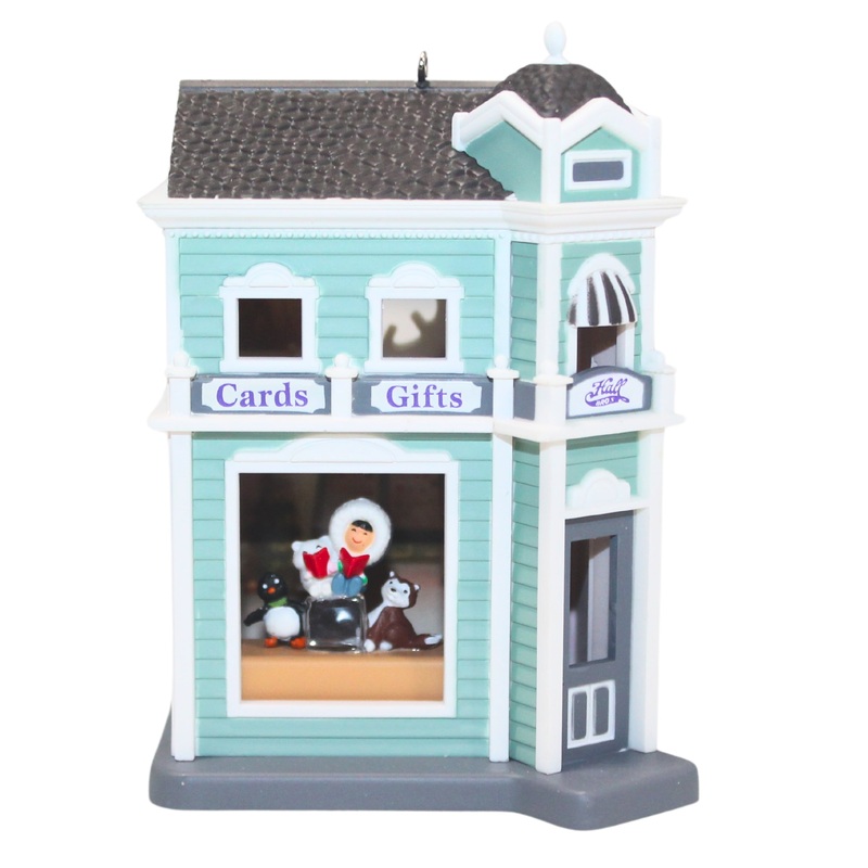 Hallmark Ornament: 2017 Hall Bro's Card Shop | QRP5962