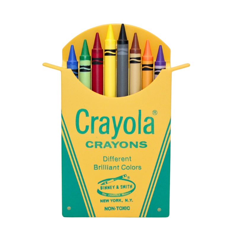 Hallmark Ornament: 2018 Classic Box of 8 | QXI3236 | Crayola