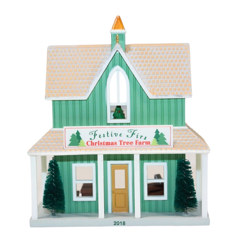 Hallmark Ornament: 2018 Festive Firs Christmas Tree Farm | QX9426