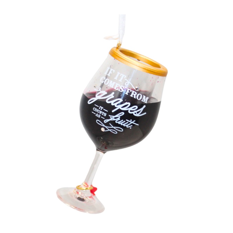 Hallmark Ornament: 2018 Time for Wine | QGO2193