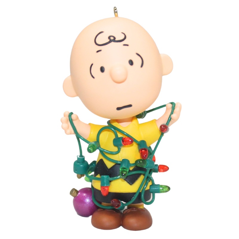 Hallmark Ornament: 2021 All Tangled Up | QXE3242 | Peanuts