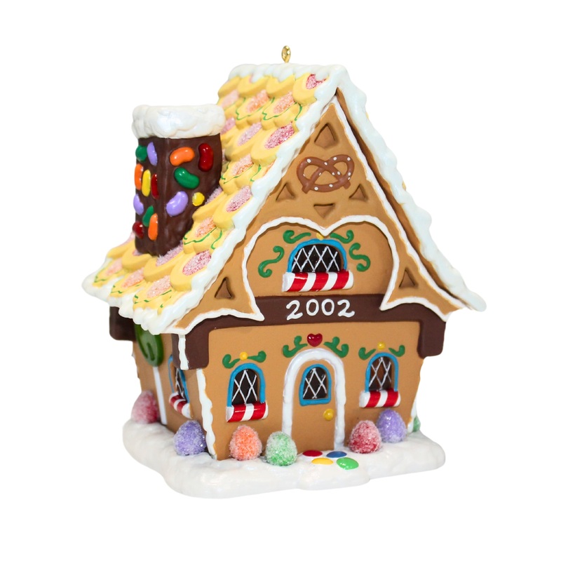 Hallmark Ornament: 2002 Gingerbread Cottage | QLX7683