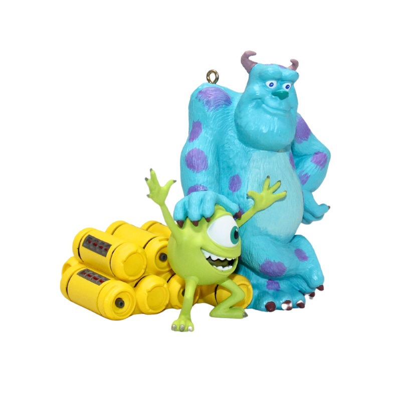 Hallmark Ornament: 2002 Sulley and Mike | QXD4613 | Monsters Inc.