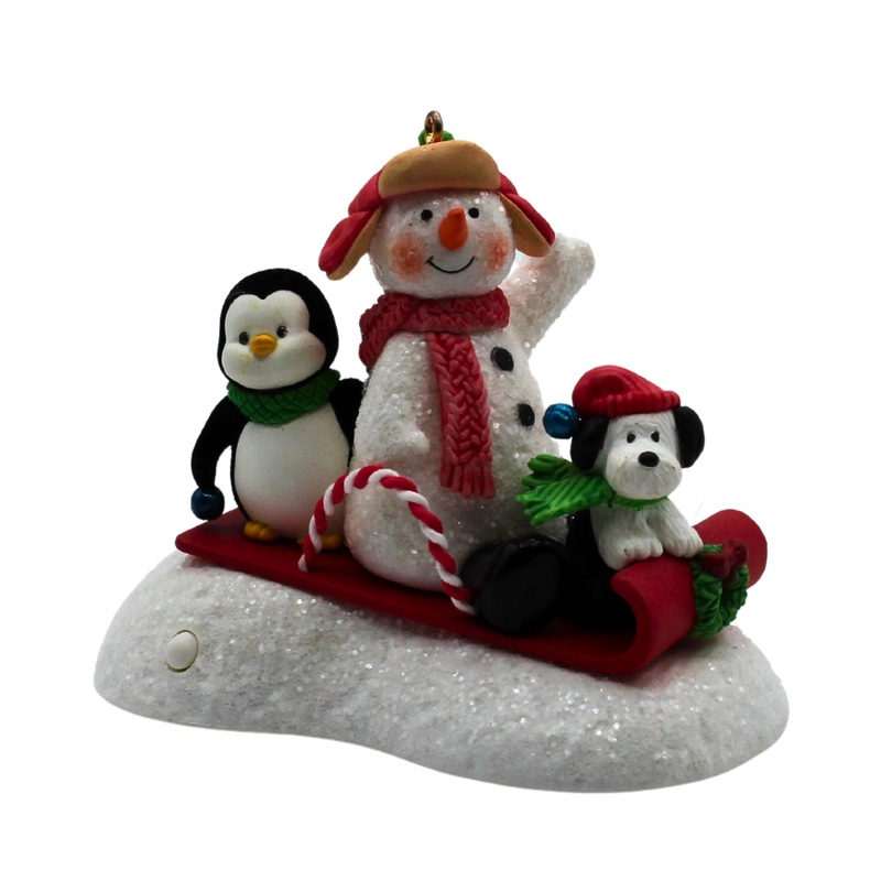 Hallmark Ornament: 2008 Snow What Fun Sledders | QK4004