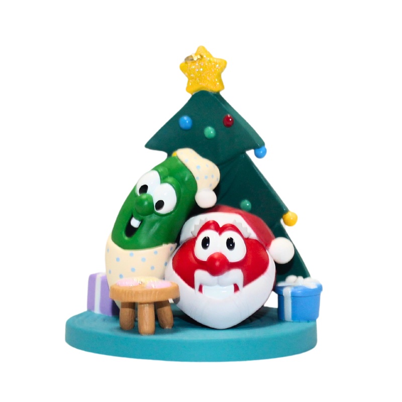 Hallmark Ornament: 2001 Waiting for Santa | QXI6932 | VeggieTales