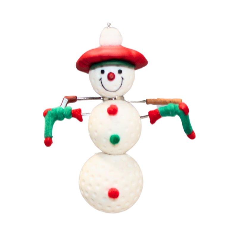 Hallmark Ornament: 2004 Over Par Snowman | QXG5421