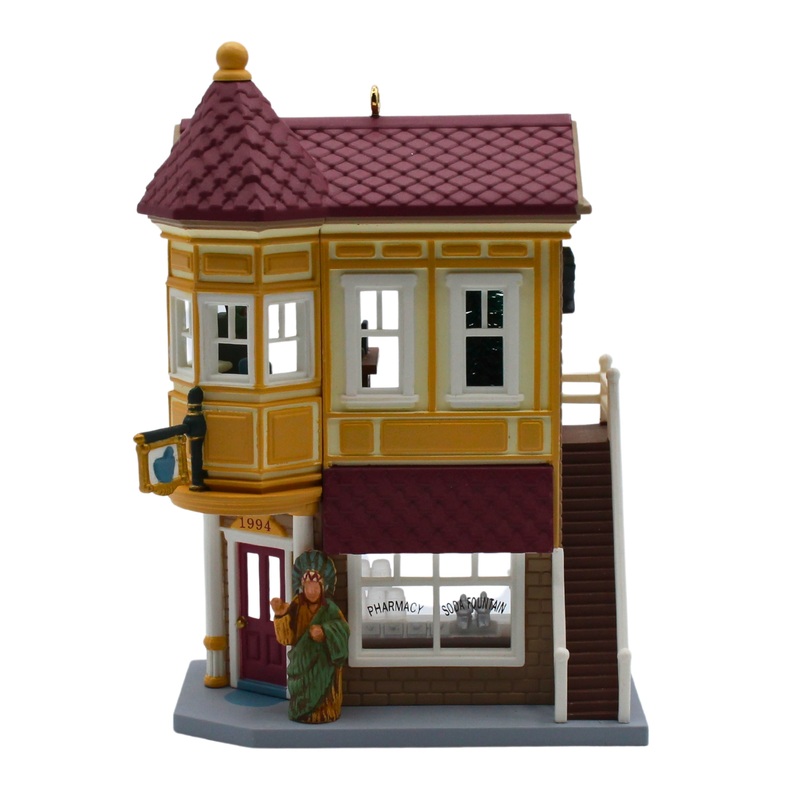 Hallmark Ornament: 1994 Neighborhood Drugstore | QX5286