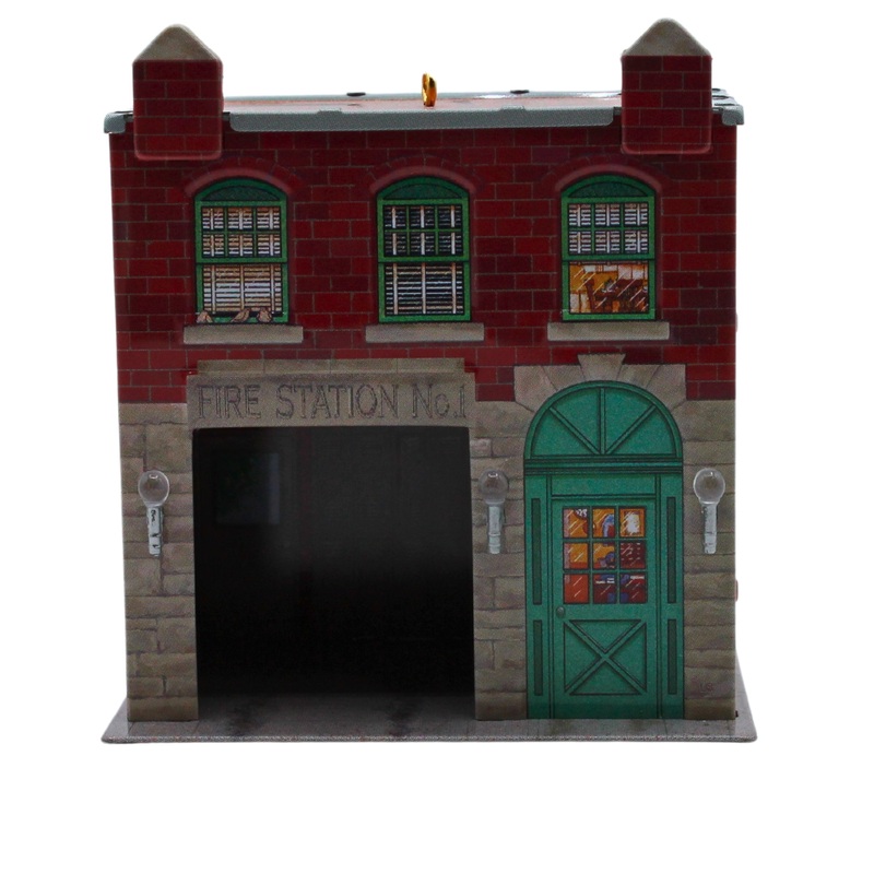 Hallmark Ornament: 2001 Fire Station No. 1 | QX8052