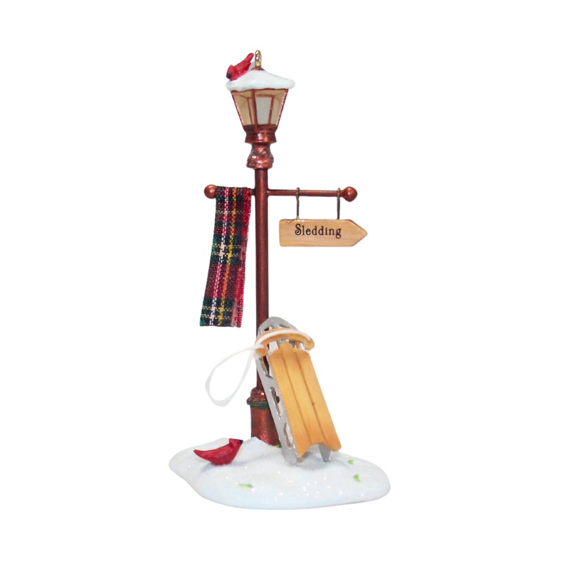 Hallmark Ornament: 2007 Lamppost Sign | QP1229