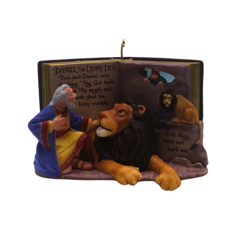 Hallmark Ornament: 2001 Daniel in the Lions' Den | QX8122