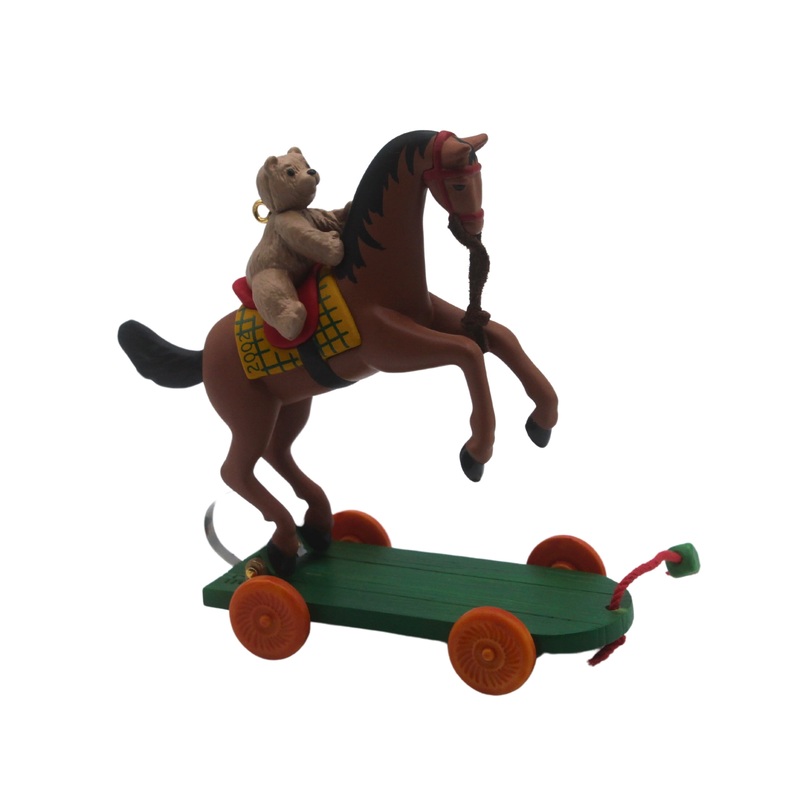 Hallmark Ornament: 2002 A Pony for Christmas | QX8056