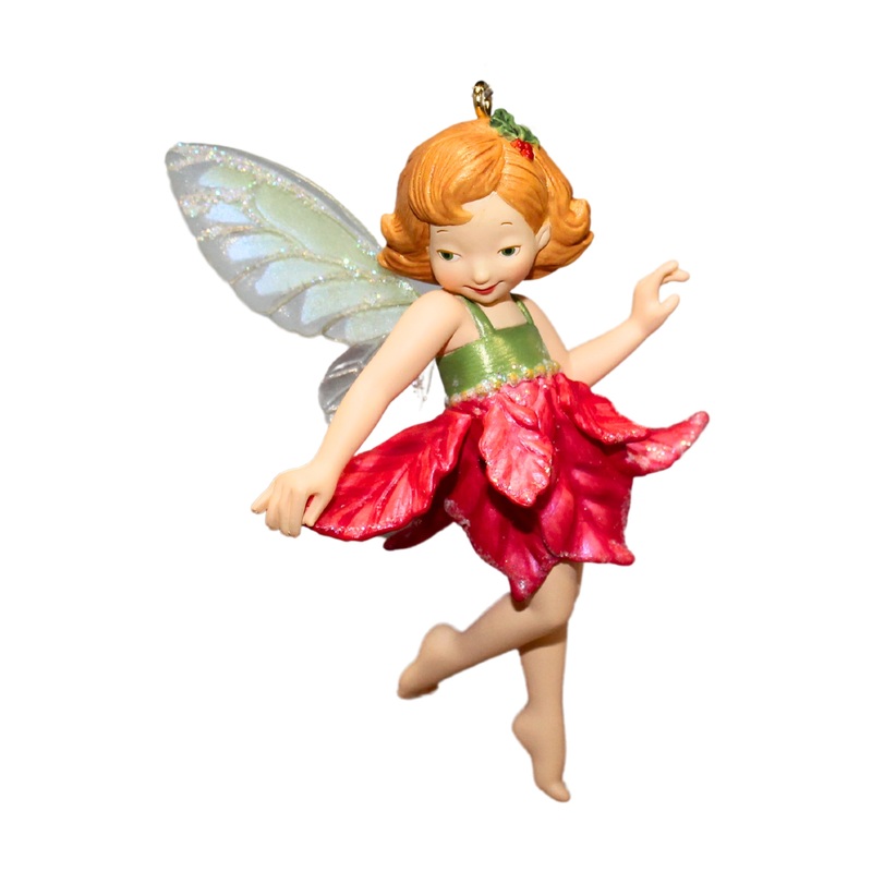 Hallmark Ornament: 2005 Poinsettia Fairy | QX2145