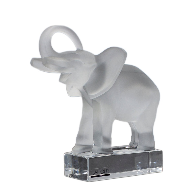 Lalique Figurine: 11801 Elephant