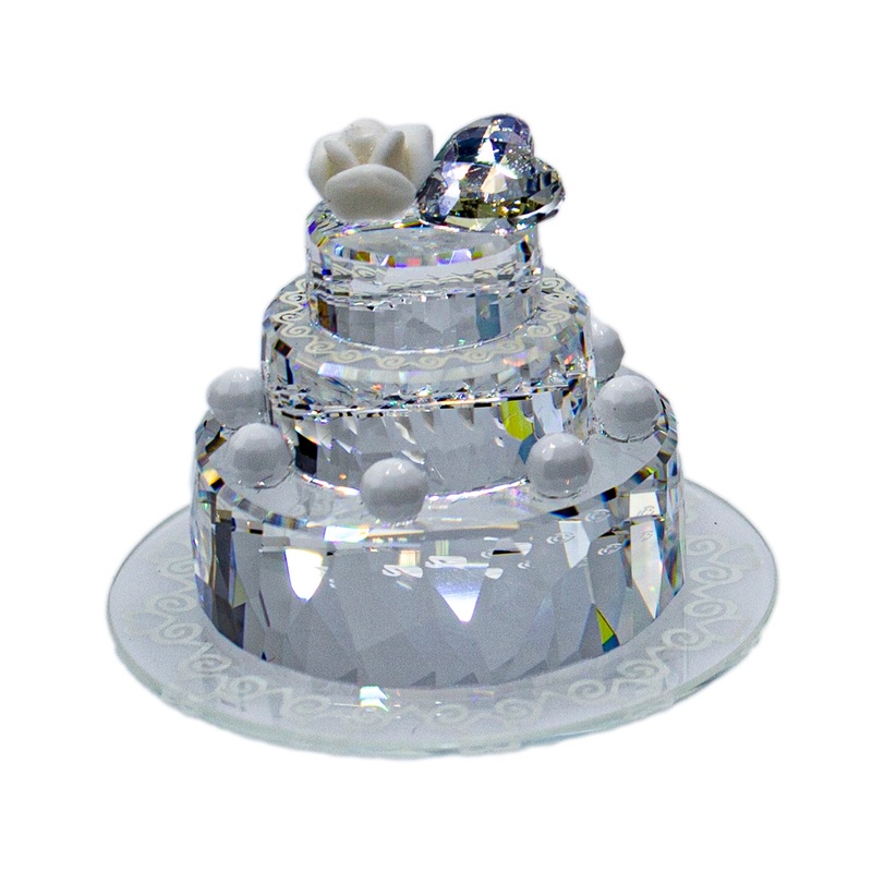 Swarovski Figurine: 995052 Wedding Cake