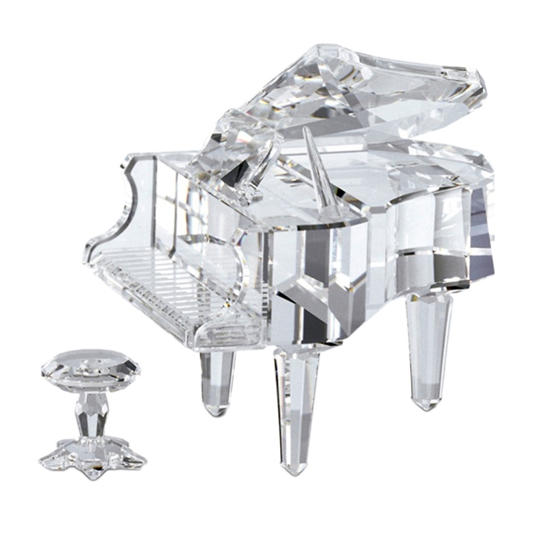 Swarovski Figurine: 174506 Grand Piano & Stool