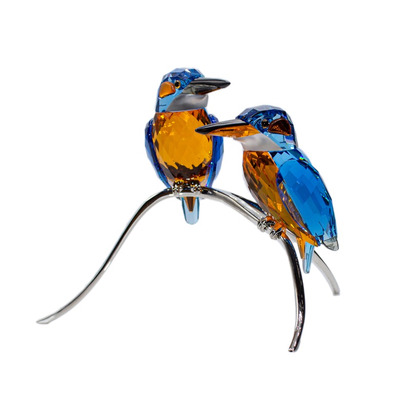Swarovski Figurine: 945090 Kingfishers