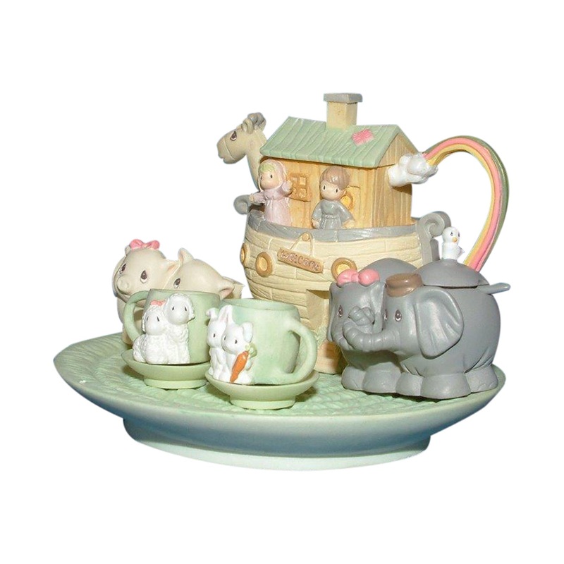 Precious Moments: 270121 Noah's Ark Mini Tea Set (Toy) | Toy