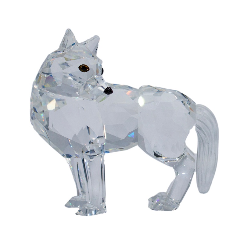 Swarovski Figurine: 207549 Wolf