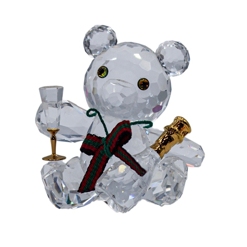 Swarovski Figurine: 238168 Kris Bear Celebration