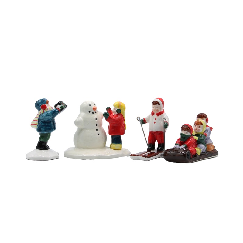 Department 56: 51136 Snow Kids - Set of 4