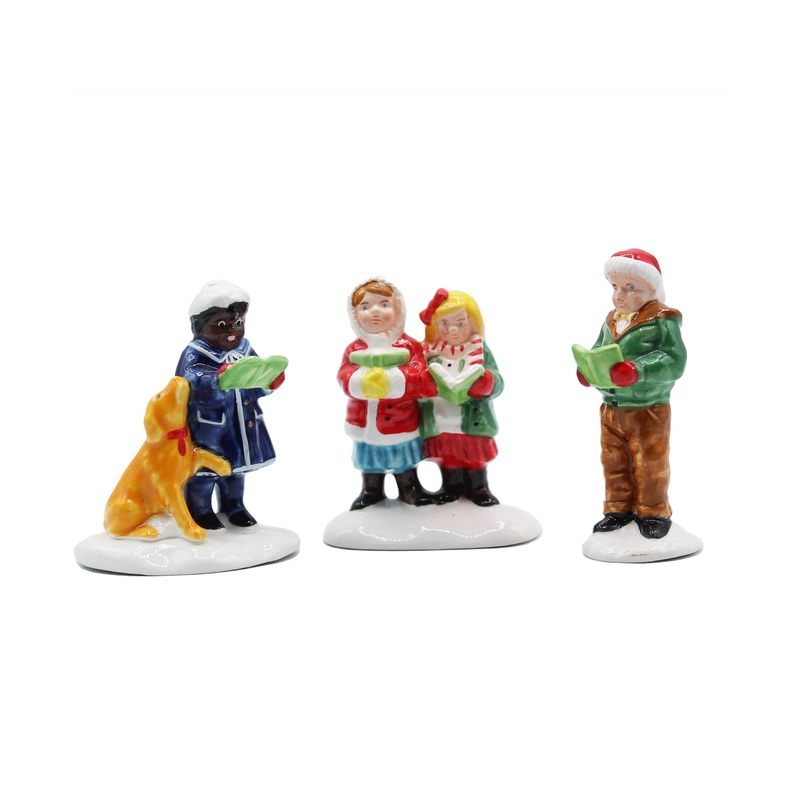 Department 56: 51616 Here We Come A Caroling - Set of 3