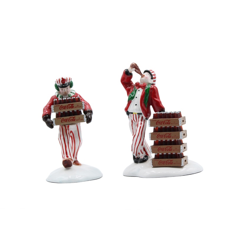 Department 56: 54801 Coca-Cola Delivery Men - Set of 2