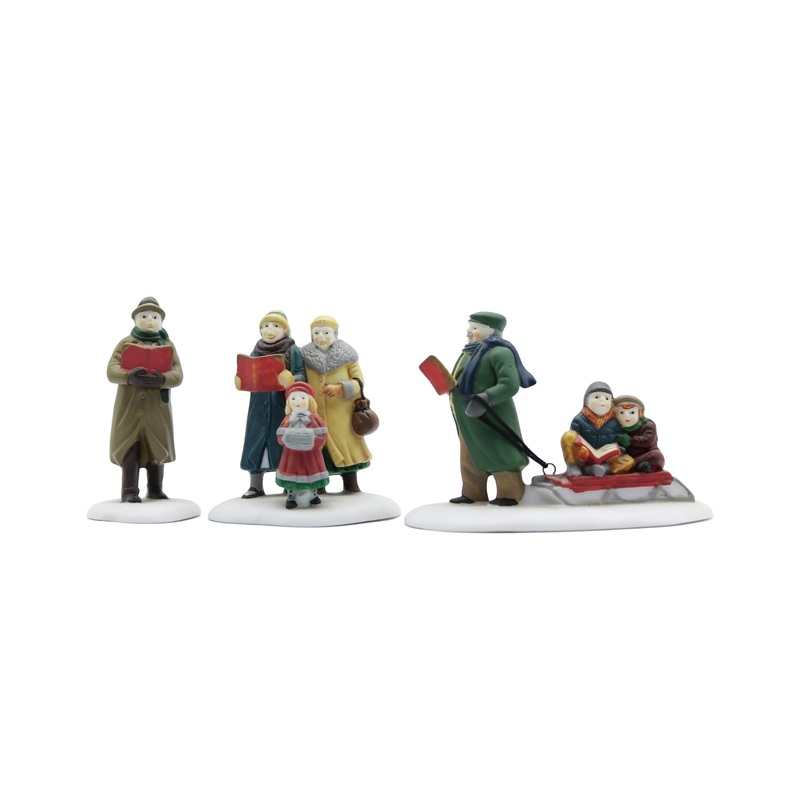 Department 56: 55484 Caroling Thru The City - Set of 3