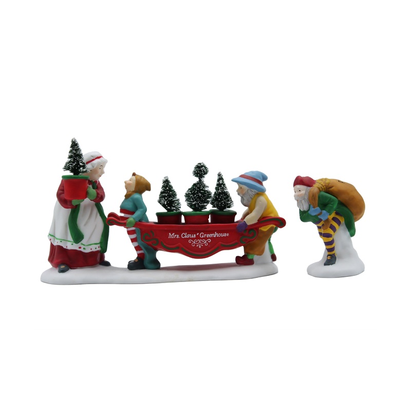 Department 56: 56373 Delivering The Christmas Greens - Set of 2
