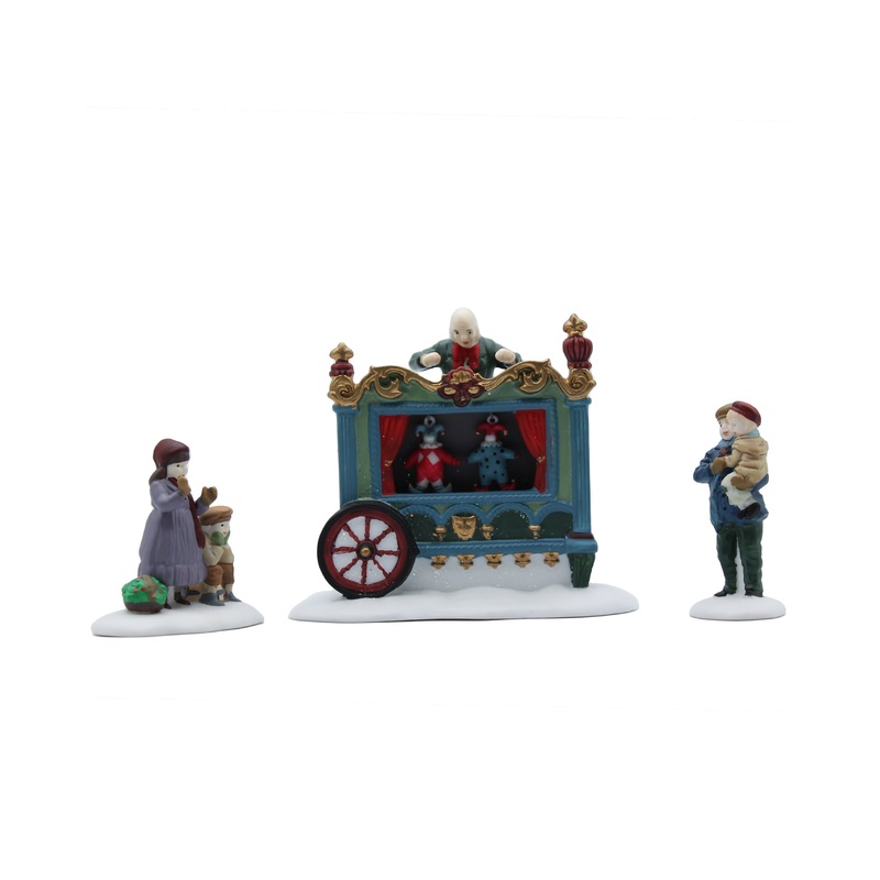 Department 56: 58025 The Old Puppeteer - Set of 3