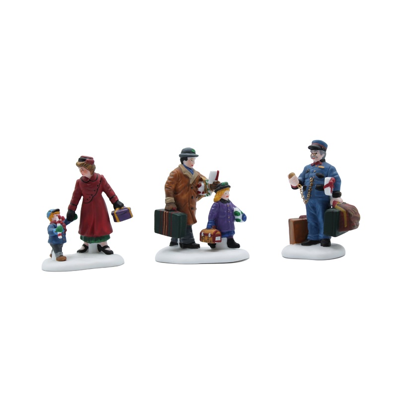 Department 56: 58896 Going Home for the Holidays - Set of 3