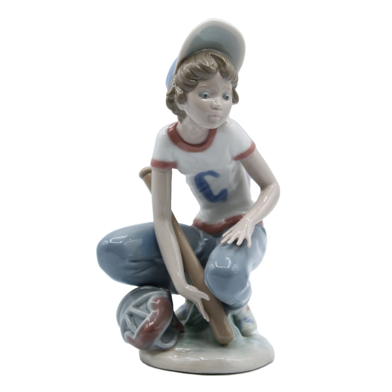 Lladr Figurine: 5290 Little Leaguer Catcher