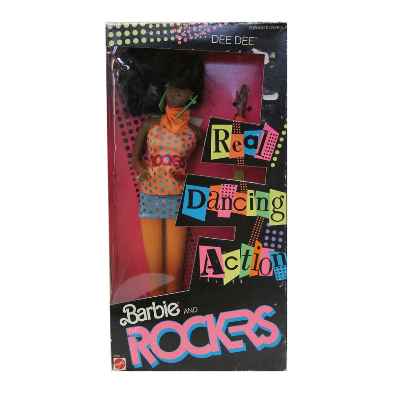 1987 Barbie and the Rockers Dee Dee Barbie (3160)