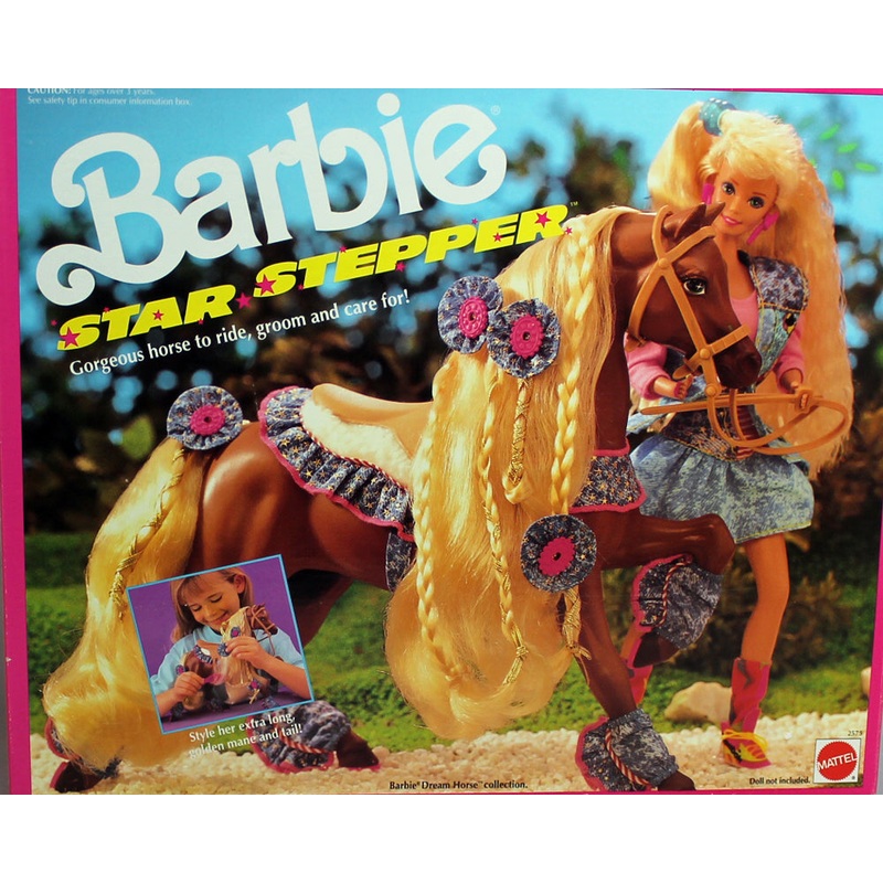 1991 Star Stepper Horse Barbie (2575)