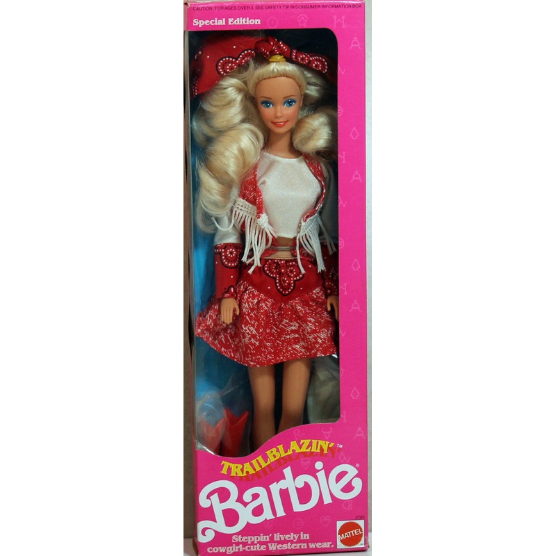 1991 Trailblazin' Barbie (2783)