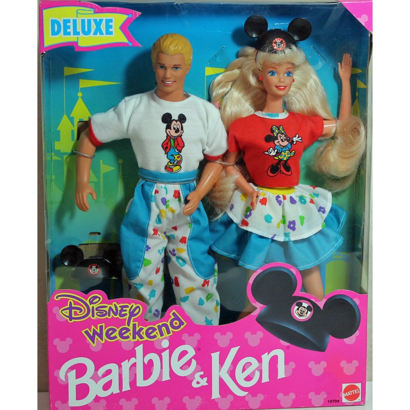 1993 Euro Disney Weekend Barbie & Ken Barbie (10724)