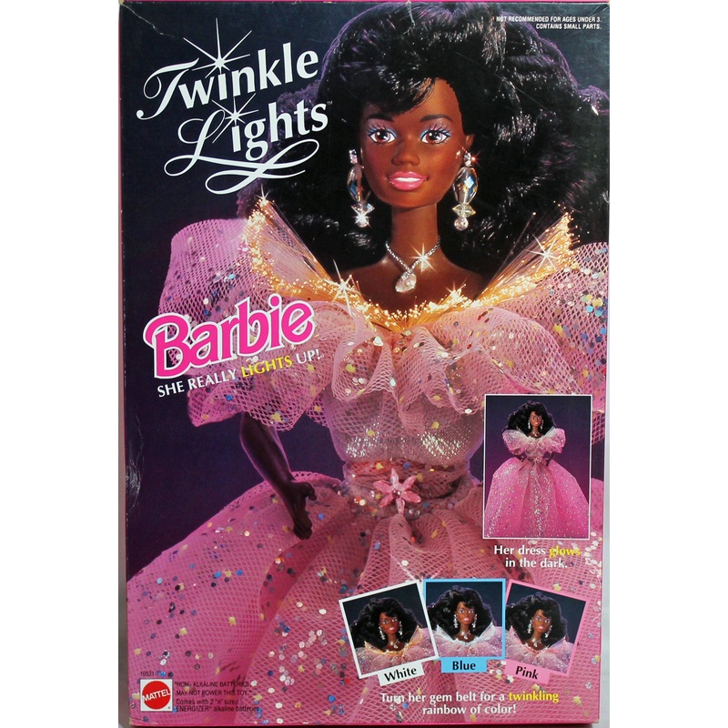 1993 Twinkle Lights Barbie (10521) - African American