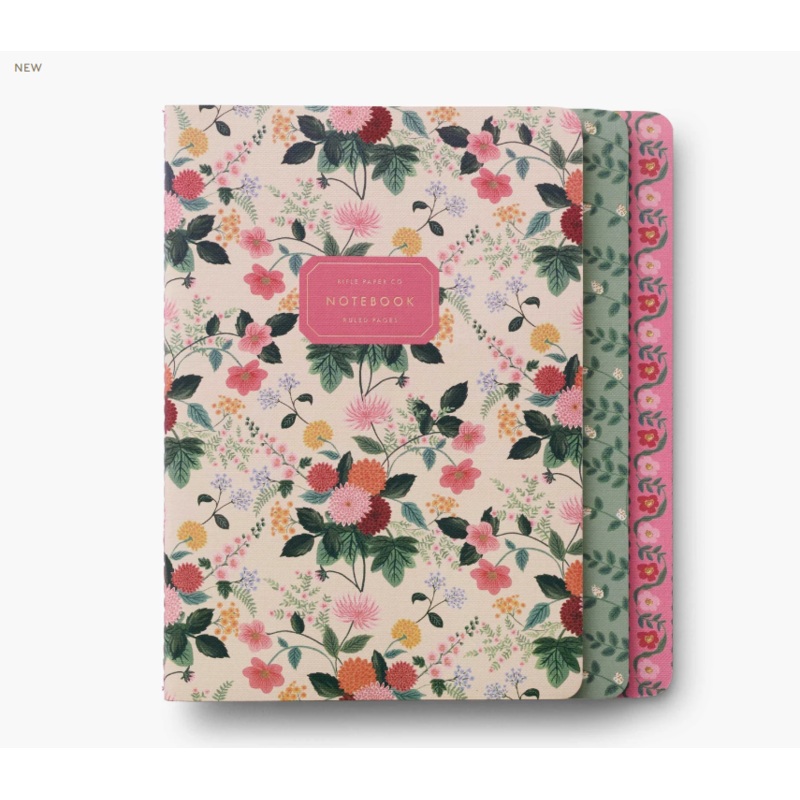 Stitched Notebook Set - Dahlia