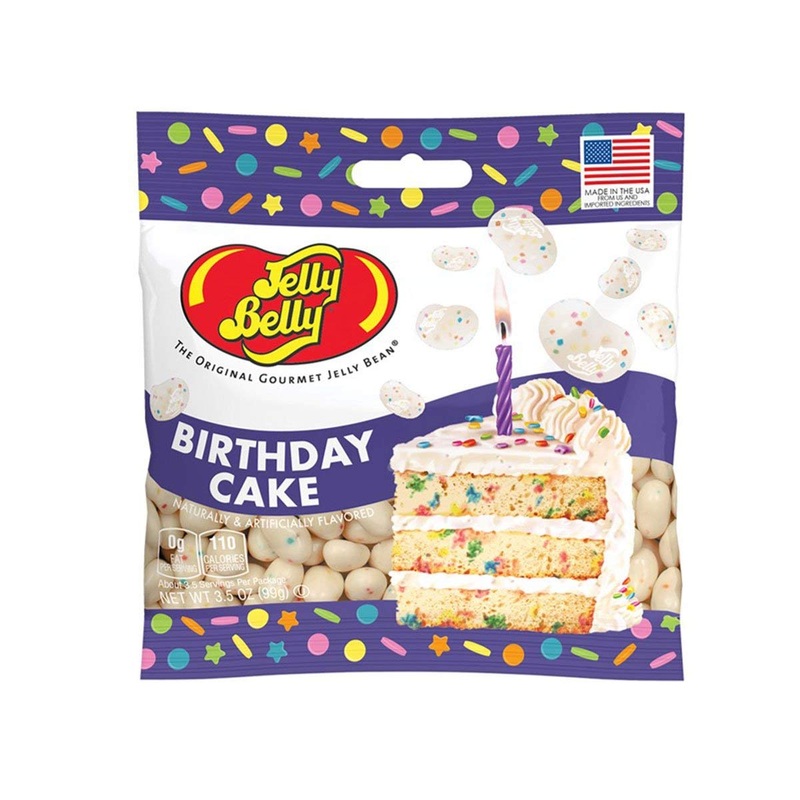 Birthday Cake Jelly Beans Grab & Go Bag 3.5 oz