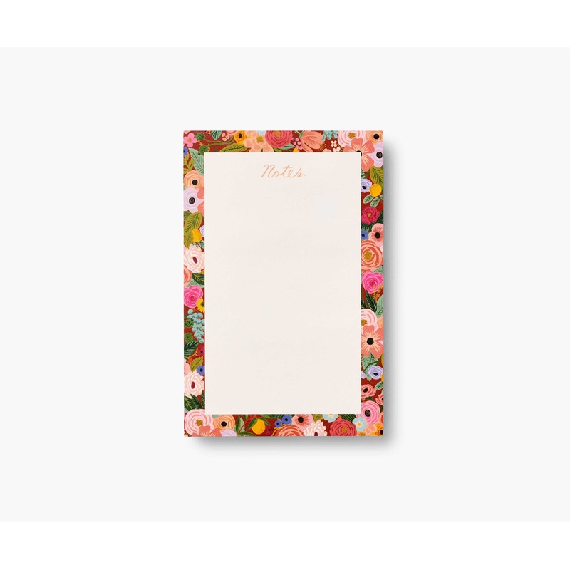 Blank Notepad - Garden Party