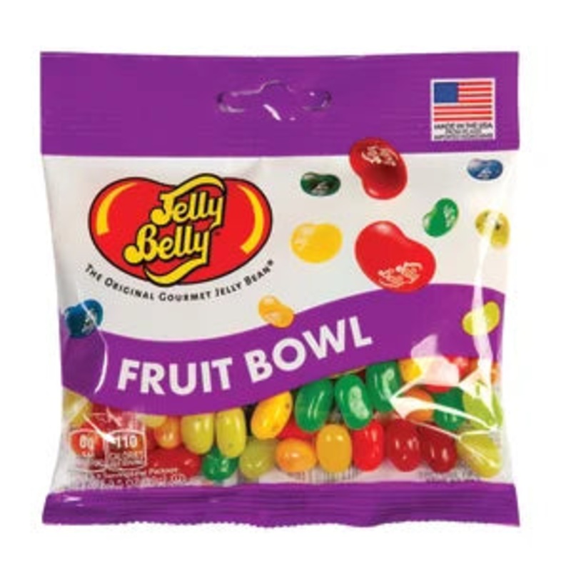 Fruit Bowl Jelly Beans Grab & Go Bag 3.5 oz