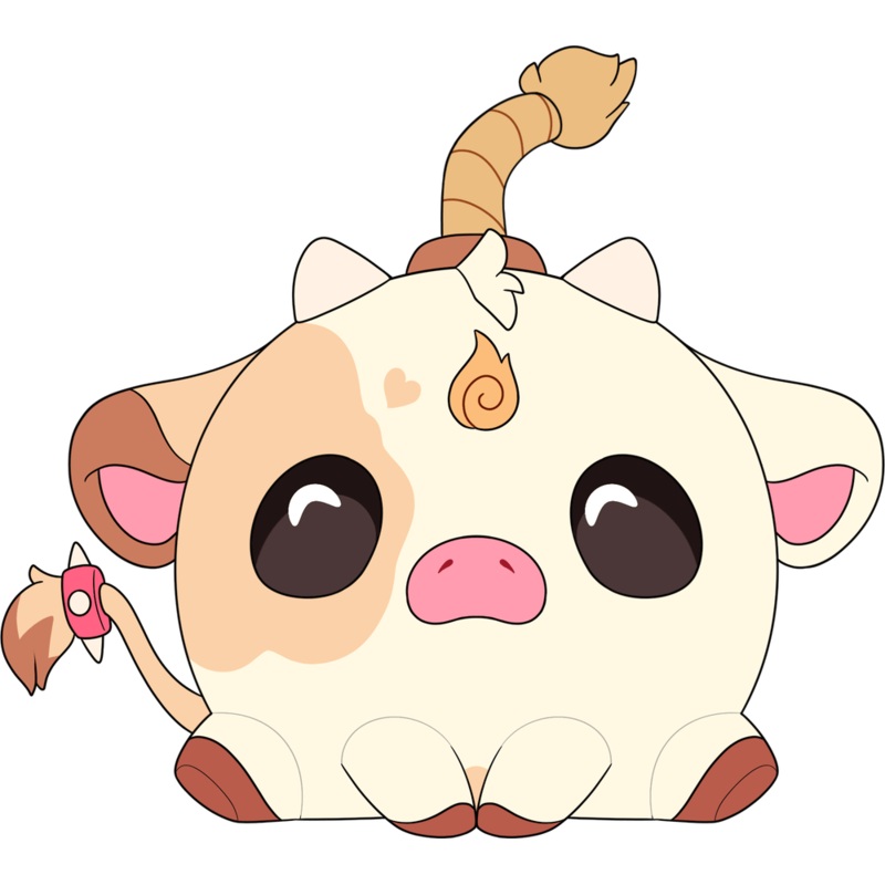Rosiebellmoo Plush (9in)